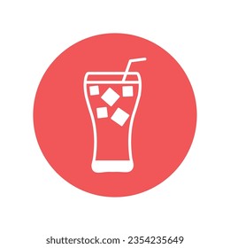 Icono vector de bebida que puede modificar o editar fácilmente

