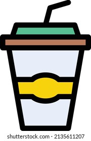 ilustración del vector de bebidas en un fondo transparente. Símbolos de calidad premium. Icono vectorial de trazo para el concepto y diseño gráfico.