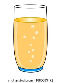 beverage vector illustration,isolated on white background,top view