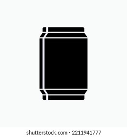 Beverages Can Icon. Carbonated Drink Container.