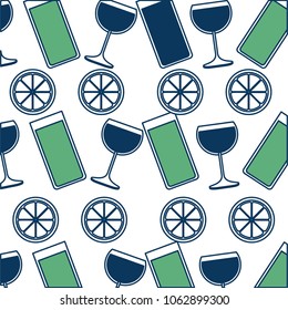 beverages cocktails orange slices background