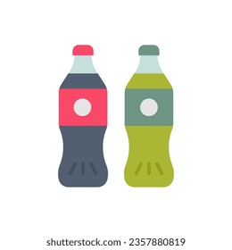 Icono de bebidas en vector. Ilustración