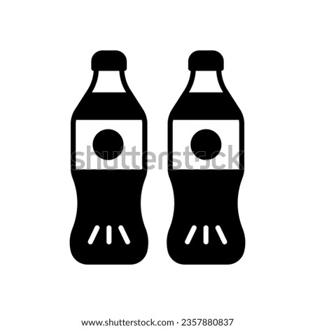 Beverages icon in vector. Illustration