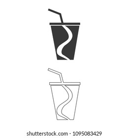 Beverages vector  icon.