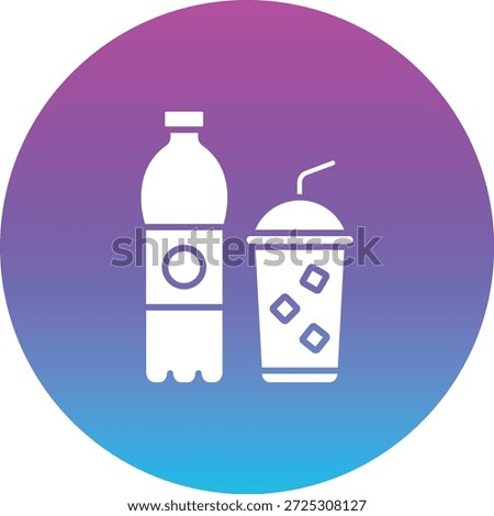 Beverages vector icon. Can be used for printing, mobile and web applications.