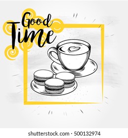 beverages,cup coffee tea biscuit website banners, posters, email, newsletter designs promotional material menu