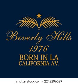 BEVERLY HILLS CON FONDO NAVY AZUL 