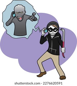 Beware of antisocial forces and robbers