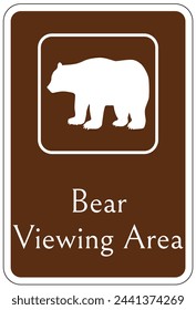 Beware of bear warning sign
