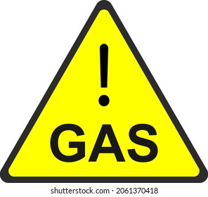 Beware of combustible materials. Danger zone.
A warning sign in the form of a yellow triangle. Vector image isolated on a white background.