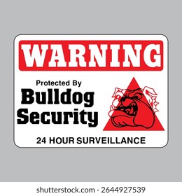 Beware of the dog sign. warning. alert. Danger. Guard dog. Beware of the dog. Sign with with angry dog head. Design element for poster,card, banner, sign, emblem. Eps 10 vector illustration.