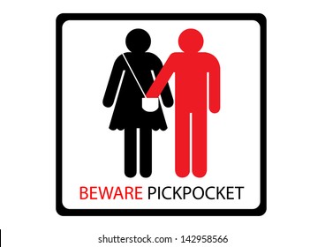 beware pickpocket