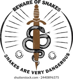 Beware of snakes, Snakes are very dangeruos