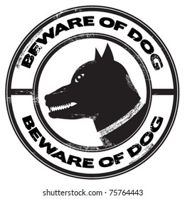 beware of stamp