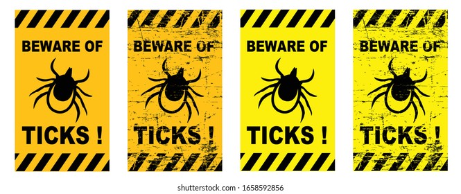 Cuidado con las garrapatas. Signos de advertencia.