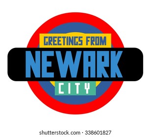 Bewark beautiful city to visit. vector cartoon