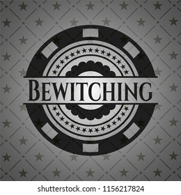 Bewitching retro style black emblem