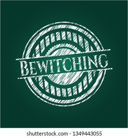 Bewitching written on a blackboard