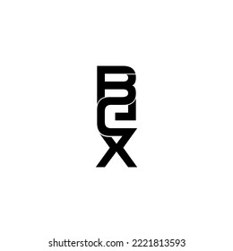 bex initial letter monogram logo design