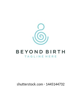 Beyond Birth Logo Design Vector