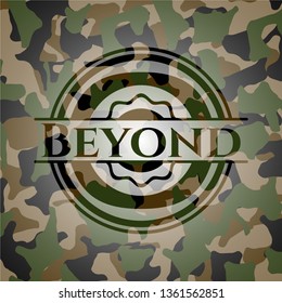 Beyond on camo texture