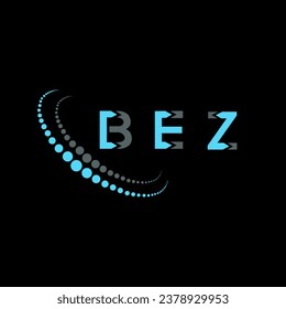 BEZ letter logo creative design. BEZ unique design.
