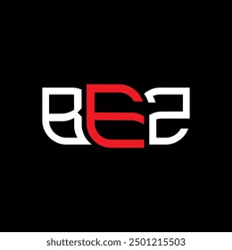 BEZ logo design, BEZ simple and modern logo. BEZ luxurious alphabet design  