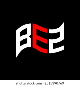 BEZ logo design, BEZ simple and modern logo. BEZ luxurious alphabet design  