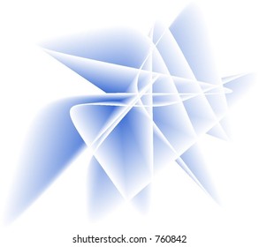 Bezier curve fade ripple art