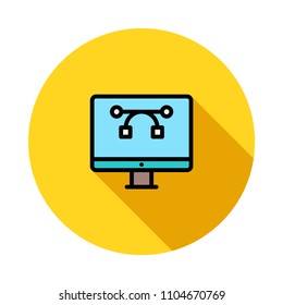 bezier curve monitor 