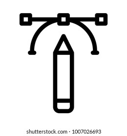 bezier design drawing 