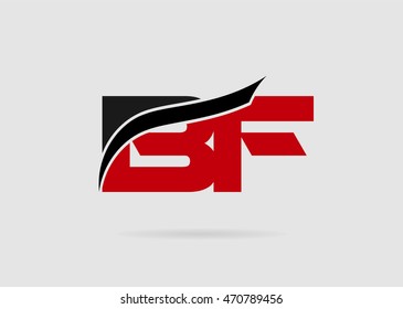 BF company linked letter logo

