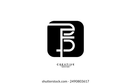 BF, FB, B, F, Abstract Letters Logo Monogram