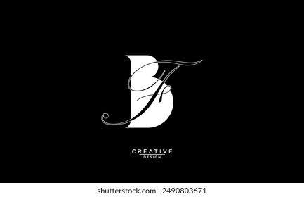 BF, FB, B, F, Abstract Letters Logo Monogram