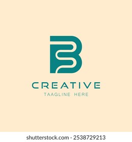 BF, FB, B, F, Abstract Letters Logo Monogram. Creative unique letter FB BF initial based stylish business logo design.
