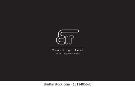 BF or FB letter logo. Unique attractive creative modern initial BF FB B F initial based letter icon logo