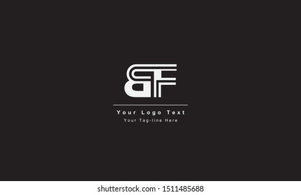 BF or FB letter logo. Unique attractive creative modern initial BF FB B F initial based letter icon logo