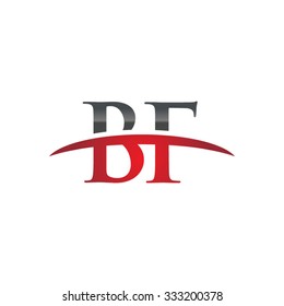 BF initial company red swoosh logo