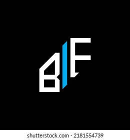 BF letter logo creative design with vector graphic
