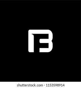 BF Letter Logo Design 