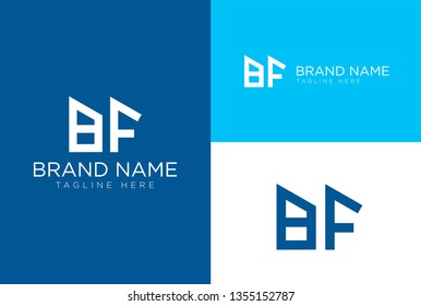 BF Letter Logo Design - Creative Typography logo