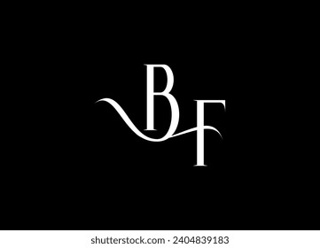 BF letter logo,icon, and monogram logo design