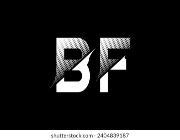 BF letter logo,icon, and monogram logo design