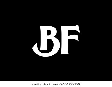 Logo, Symbol und Logo-Design für BF-Buchstaben