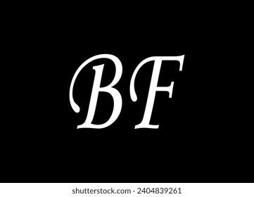 Logo, Symbol und Logo-Design für BF-Buchstaben