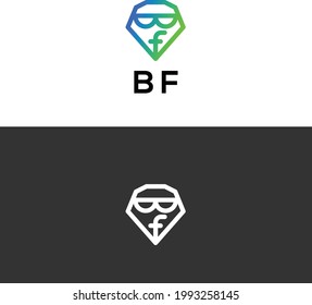 bf logo concept for business uses