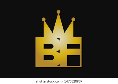 bf logo with gold crown