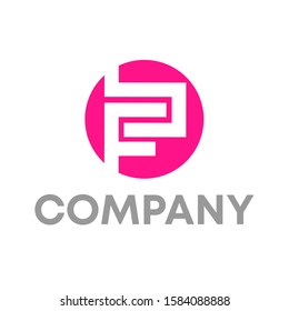bf logo icon design template sign