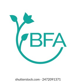 BFA letter logo vector design, BFA simple and modern logo. BFA luxurious alphabet design