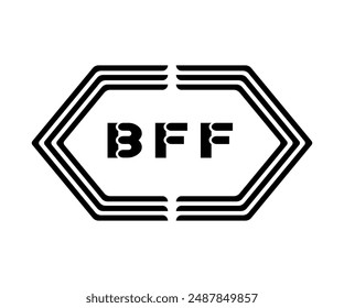 BFF letter logo Design. BFF Simple and modern creative monogram initial letter logo Illustration.
BFF letter logo Design. BFF Simple and modern creative monogram initial letter logo Illustration.